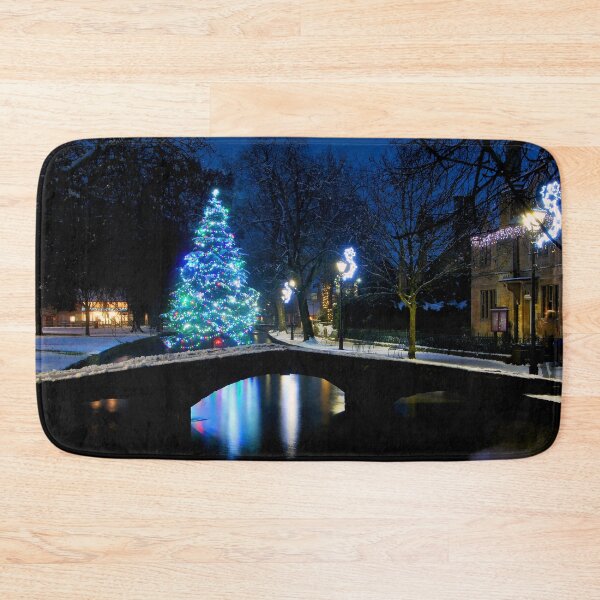 Item preview, Bourton on the Water Christmas Tree Cotswolds designed and sold by AndyEvansPhotos.