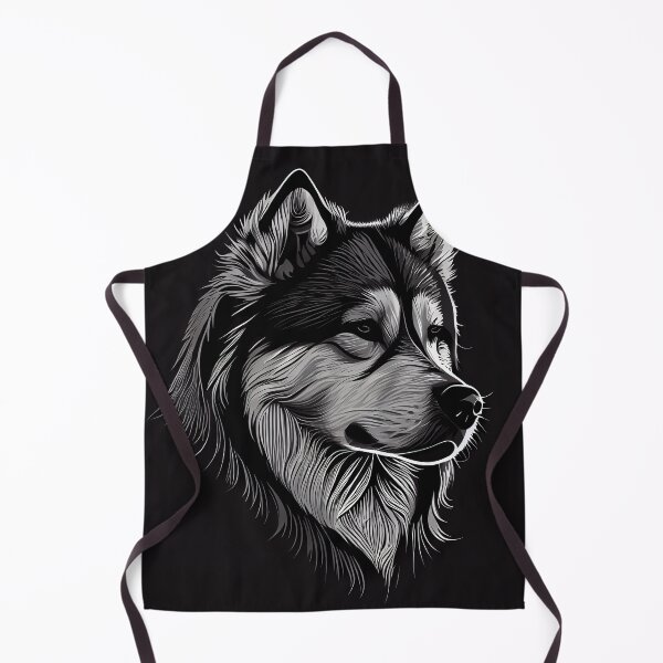 Item preview, The Power of the Alaskan Wilderness: An Alaskan Malamute Dog designed and sold by MimozaStudio.