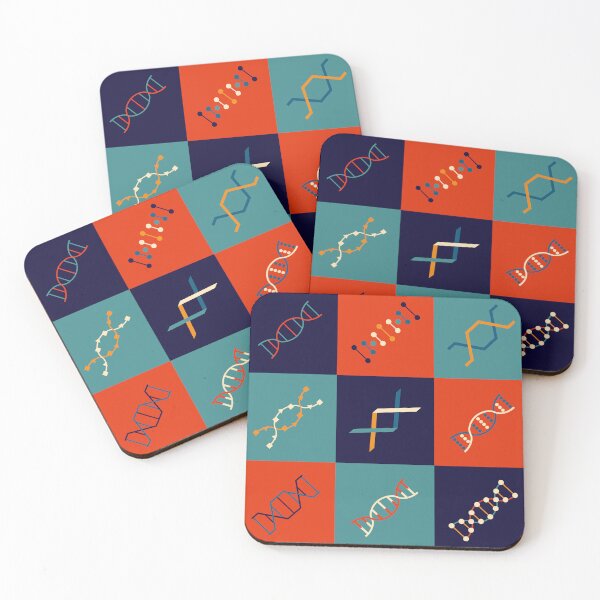 Item preview, DNA genetics stem biology pattern set designed and sold by indiVisibl.