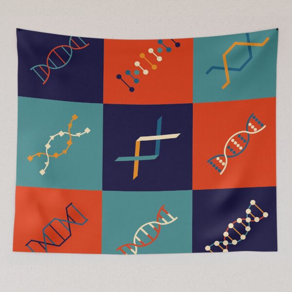 Item preview, DNA genetics stem biology pattern set designed and sold by indiVisibl.