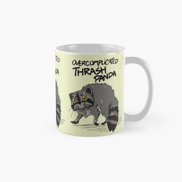 Item preview, Overcomplicated TRASH panda designed and sold by LindyMakesArt.
