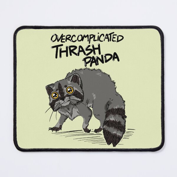 Item preview, Overcomplicated TRASH panda designed and sold by LindyMakesArt.
