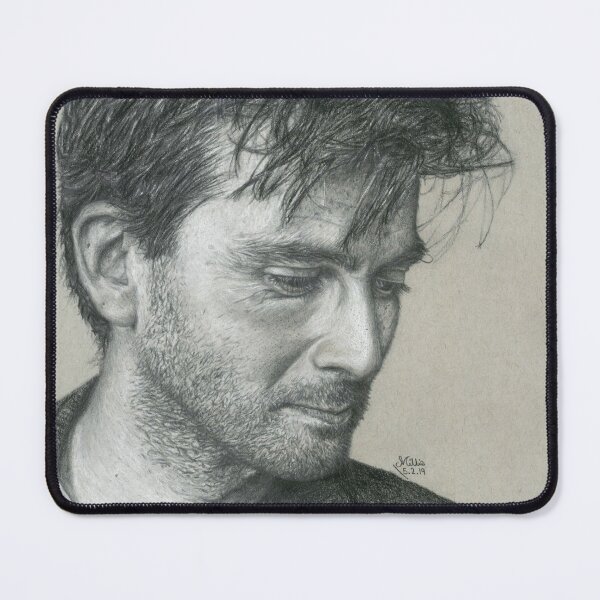 Item preview, David Tennant pencil drawing  designed and sold by Millie Oldham.