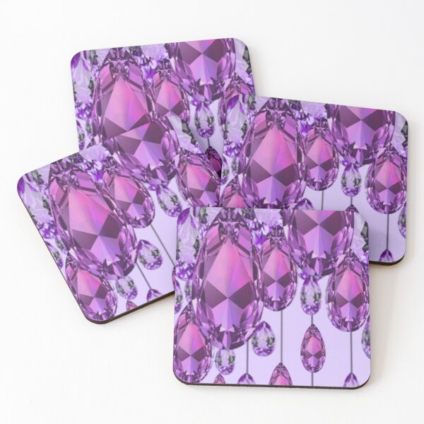 Item preview, LILAC COLORS PURPLE AMETHYST FEBRUARY GEMS ART  designed and sold by sharlesart.