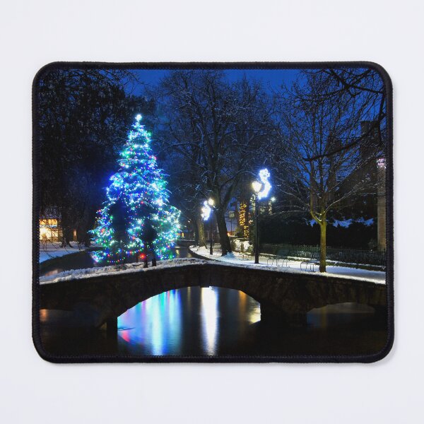 Item preview, Bourton on the Water Christmas Tree Cotswolds designed and sold by AndyEvansPhotos.