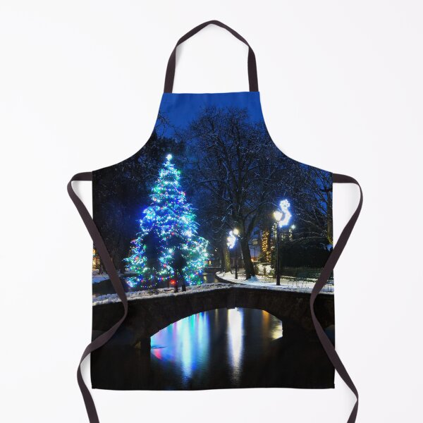 Item preview, Bourton on the Water Christmas Tree Cotswolds designed and sold by AndyEvansPhotos.