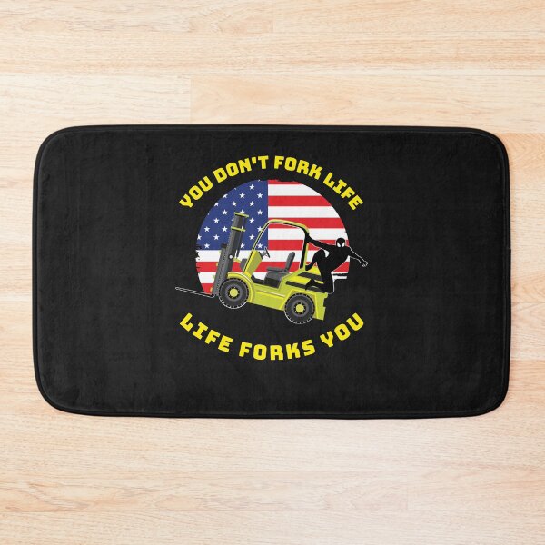 Item preview, Forklift Ninja, You Don't Fork Life, Life Forks You YY designed and sold by TeamsterLife.