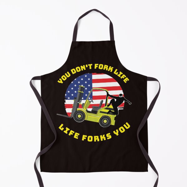 Item preview, Forklift Ninja, You Don't Fork Life, Life Forks You YY designed and sold by TeamsterLife.