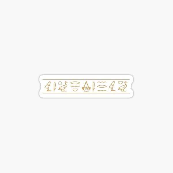 Assassin's Creed® Origins - "Hieroglyphs" Sticker