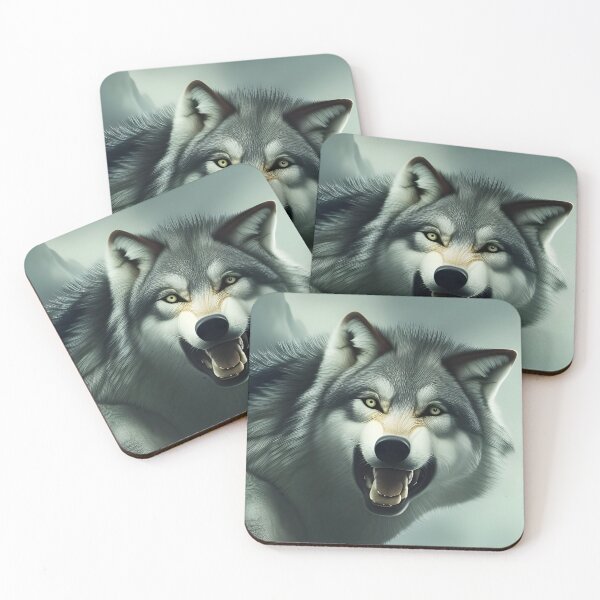 Item preview, Angry wolf designed and sold by brandway.