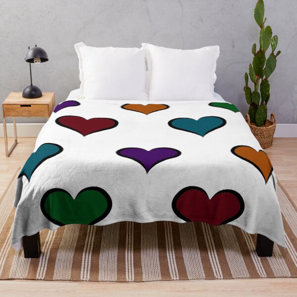 Item preview, Colourful hearts designed and sold by Obsessionforart.