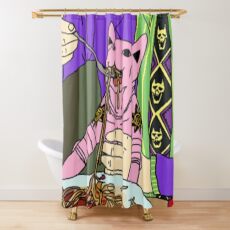 Killer Queen Bites the Spaget Shower Curtain