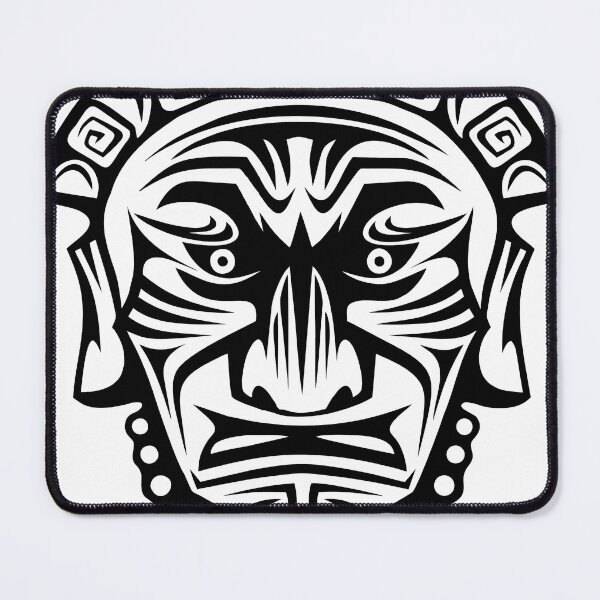 Item preview, mask, mayan mask, mayan designed and sold by gandra.