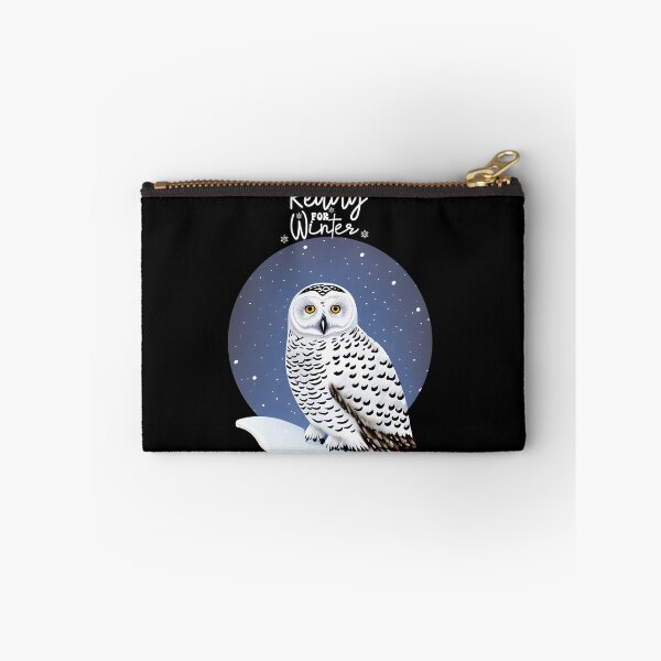 Item preview, Get Ready for winter, winter nights snowy owl, winter forest in the nights, perfect for natura lovers designed and sold by Collagedream.
