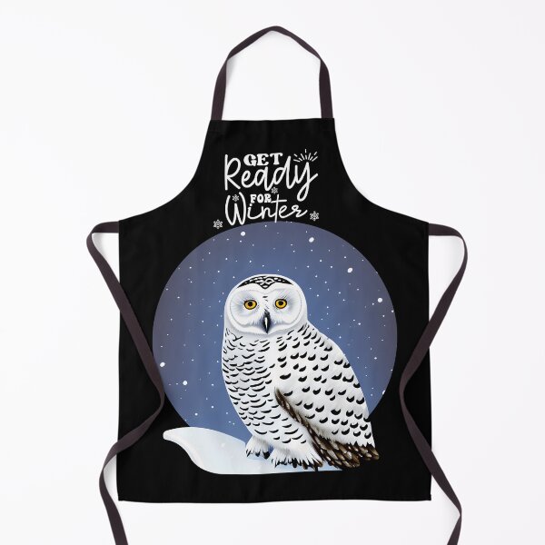 Item preview, Get Ready for winter, winter nights snowy owl, winter forest in the nights, perfect for natura lovers designed and sold by Collagedream.