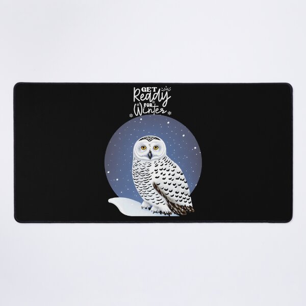 Item preview, Get Ready for winter, winter nights snowy owl, winter forest in the nights, perfect for natura lovers designed and sold by Collagedream.