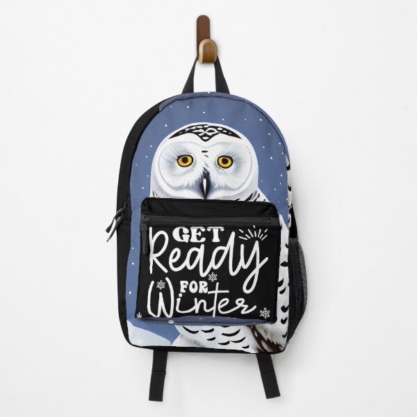 Item preview, Get Ready for winter, winter nights snowy owl, winter forest in the nights, perfect for natura lovers designed and sold by Collagedream.