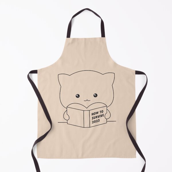 Item preview, Surviving 2023 With Mochi Cat (Black Strokes Edition) designed and sold by munochill.