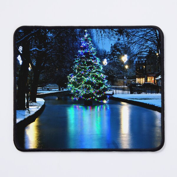Item preview, Bourton on the Water Christmas Tree Cotswolds designed and sold by AndyEvansPhotos.