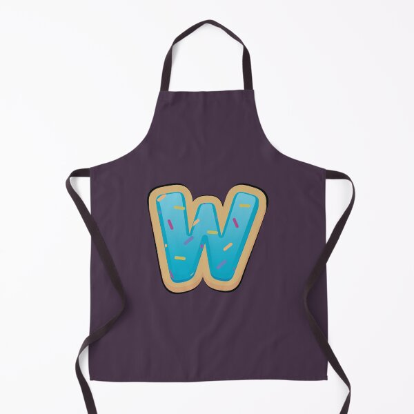 Item preview, Alphabet letter w donut typography designed and sold by Donutlovers.
