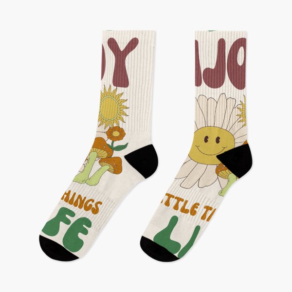 Item preview, Enjoy The Little Things In Life- Cute Retro Vintage Design designed and sold by CandyDroidMerch.