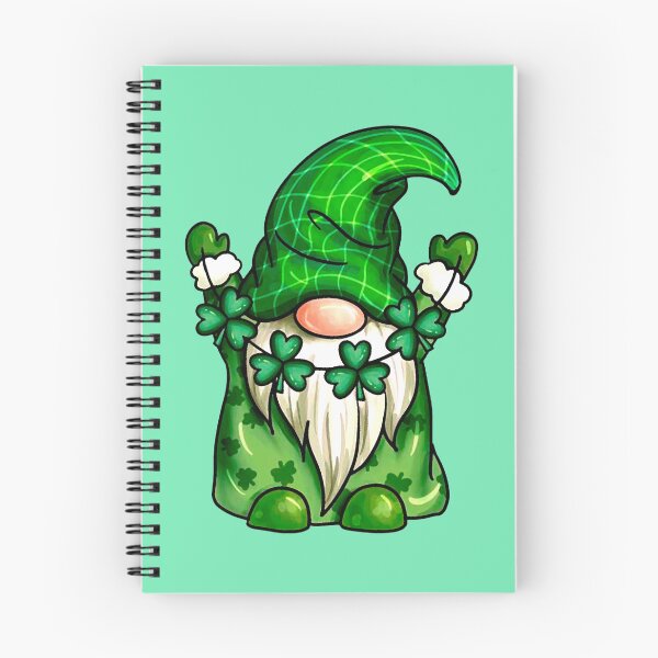 Item preview, green gnome with a clover pendant designed and sold by si3iy.