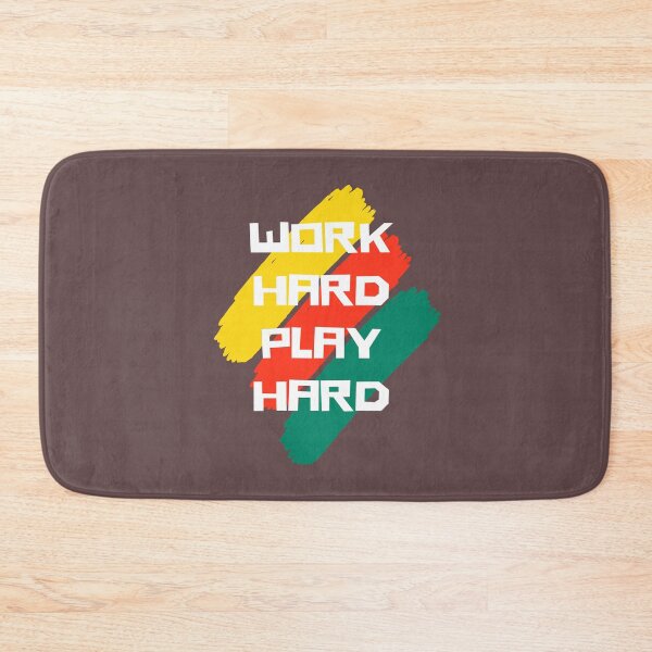 Item preview, Work hard Play hard Cool Design  designed and sold by Basma Store.