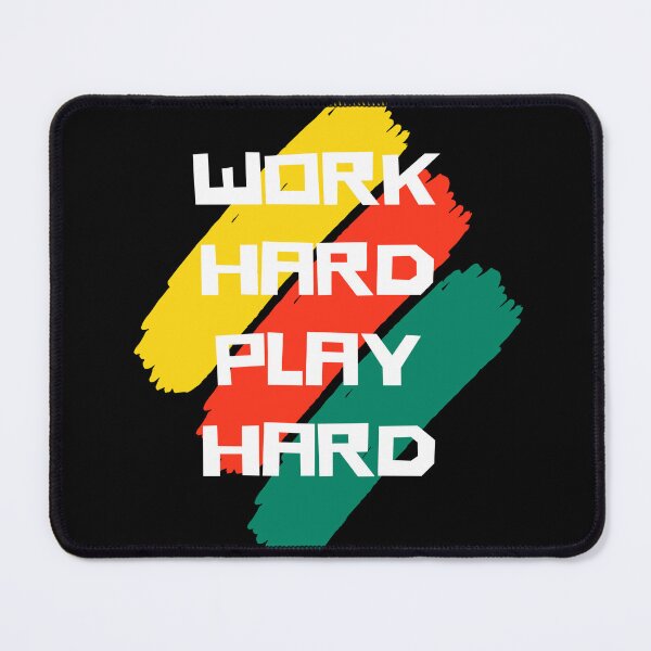 Item preview, Work hard Play hard Cool Design designed and sold by Basma Store.