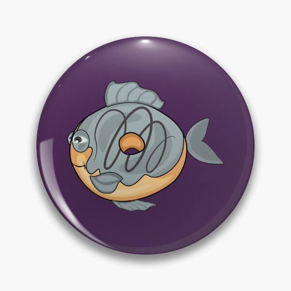 Item preview, Cute sea creature fish donut designed and sold by Donutlovers.