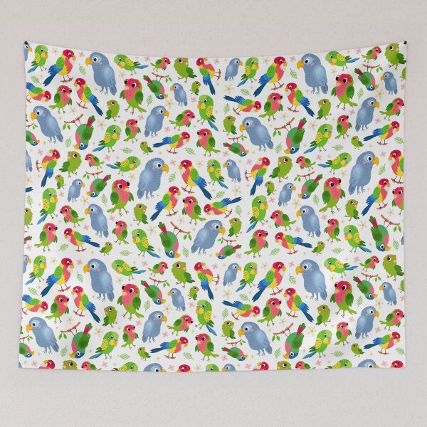 Item preview, cute everybirdy colorful birds designed and sold by M7MED12.