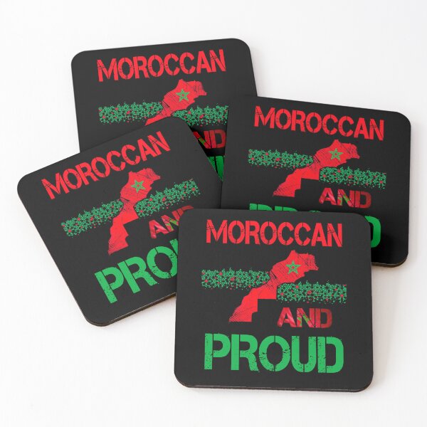Item preview, My Wife Is Moroccan Kingdom of Morocco Heritage Roots Flag  designed and sold by MediTees.