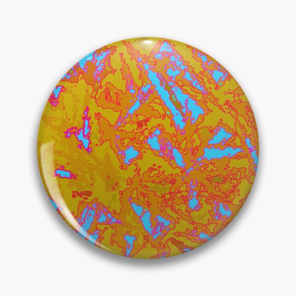 Item preview, Shattered Triangles of Mustard and Ice Cream designed and sold by GaubaGallery.