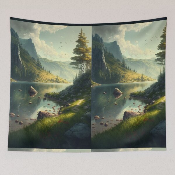 Item preview, Beautiful Nature Landscape designed and sold by ParadiseSlice.