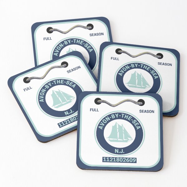Item preview, Avon By The Sea New Jersey Beach Badge designed and sold by fearcity.