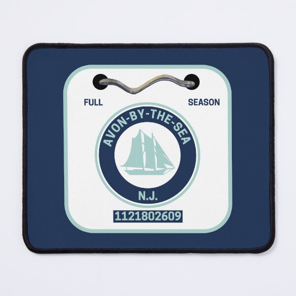 Item preview, Avon By The Sea New Jersey Beach Badge designed and sold by fearcity.