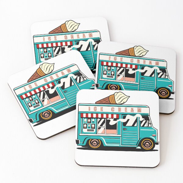 Item preview, ice cream truck designed and sold by SticktoUs.