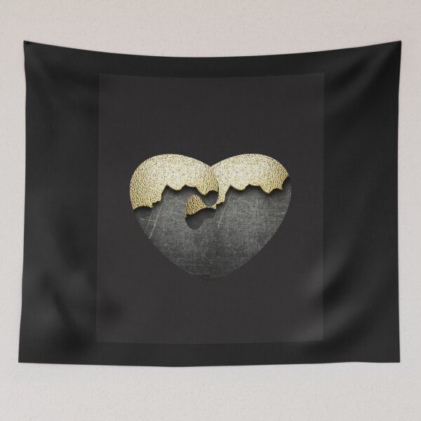 Item preview, stone heart designed and sold by GorLorLar.