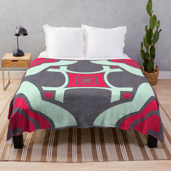 Item preview, Behind the magenta curtain, geometric abstraction designed and sold by aapshop.