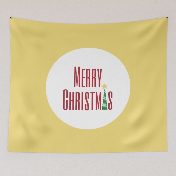 Item preview, Merry Christmas typography designed and sold by kallyfactory.