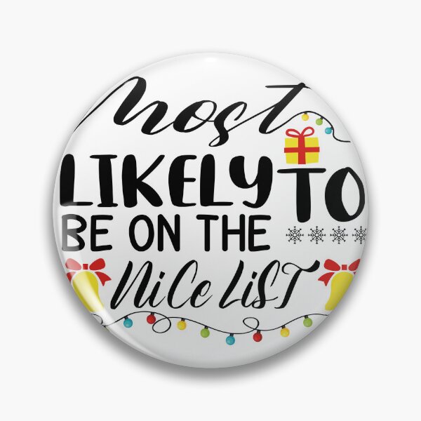 Artikelvorschau, Höchstwahrscheinlich auf der Nice-Liste, Familienweihnachten. entworfen und verkauft von hmgrafi36.