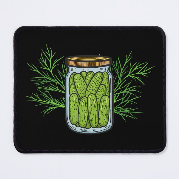 Item preview, Glass Of Pickles Dill Pickles Pickles Jar Love Pickles Funny Gift T-Shirt designed and sold by BSDropper.