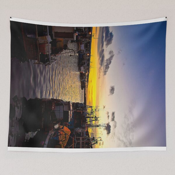 Item preview, North Shields Fish Quay at Dusk designed and sold by Violaman.