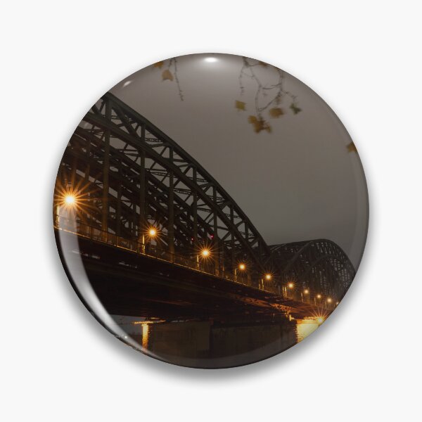 Item preview, Koln railway bridge by night designed and sold by hawkie.