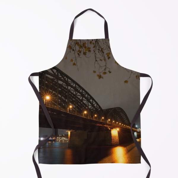 Item preview, Koln railway bridge by night designed and sold by hawkie.