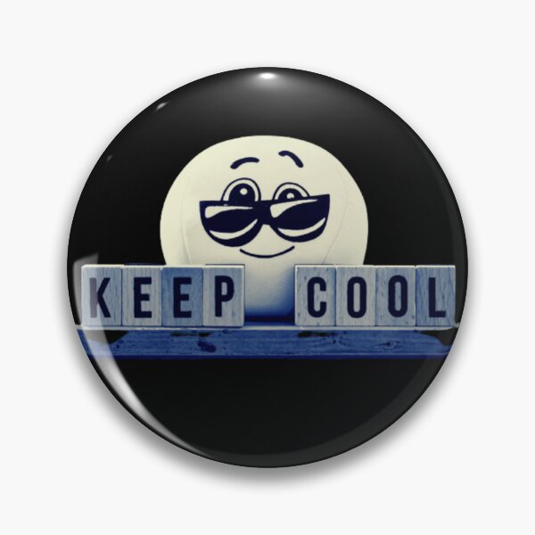 Item preview, Keep cool smiley face designed and sold by Quality-goods.