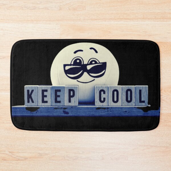 Item preview, Keep cool smiley face designed and sold by Quality-goods.