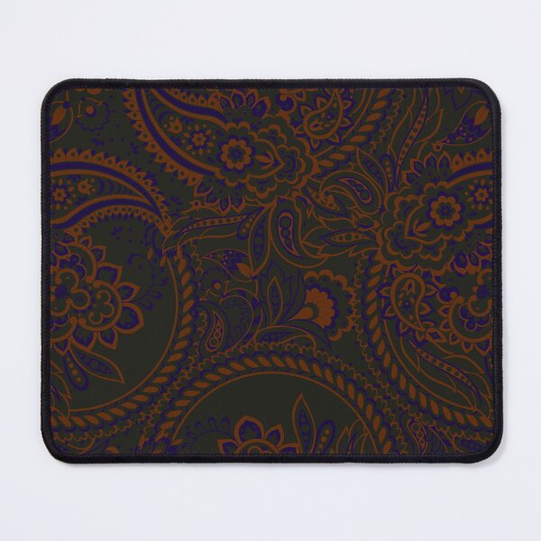 Item preview, Paisley Print "Meadows" Dark Green Paisley Colors designed and sold by OutshineAll.
