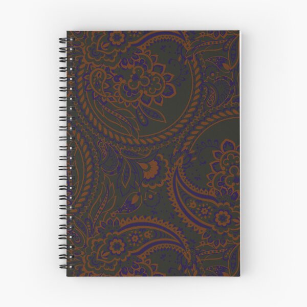 Item preview, Paisley Print "Meadows" Dark Green Paisley Colors designed and sold by OutshineAll.