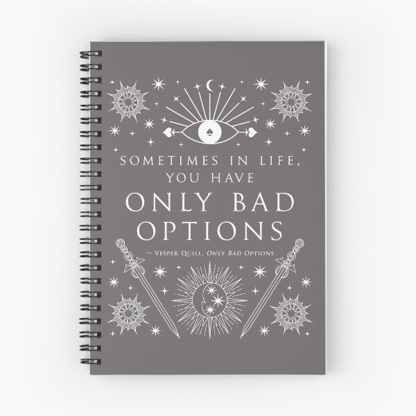 Item preview, "Sometimes in life, you have only bad options." designed and sold by Jennifer Estep.