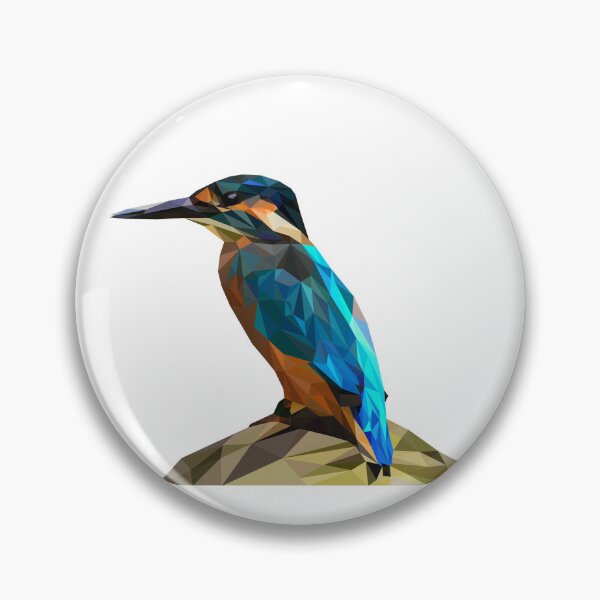 Item preview, geometric bird illustration designed and sold by Dead-Poule.